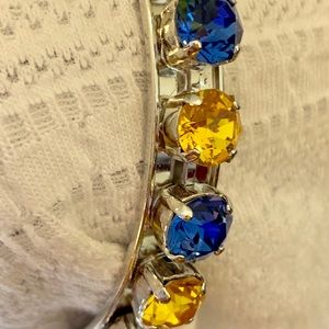 Sapphire & Sunflower Bracelet